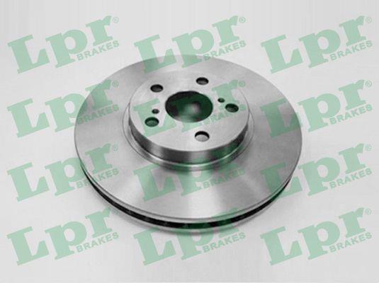 LPR T2741V Front brake disc ventilated T2741V