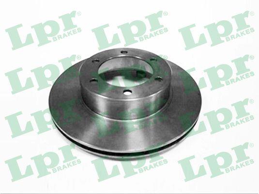 LPR T2877V Front brake disc ventilated T2877V