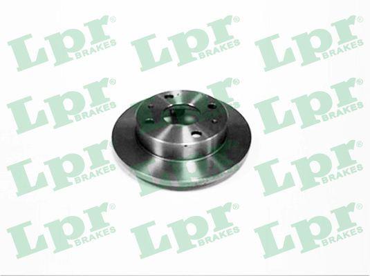 LPR T2899P Unventilated front brake disc T2899P
