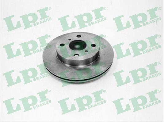 LPR T2941V Front brake disc ventilated T2941V
