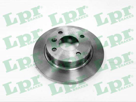 LPR V1131P Rear brake disc, non-ventilated V1131P
