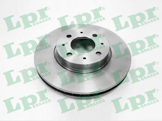 LPR V1281V Front brake disc ventilated V1281V