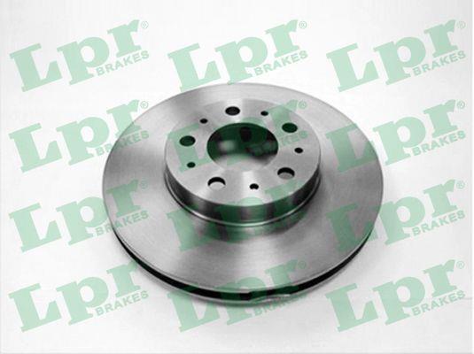 LPR V1283V Front brake disc ventilated V1283V