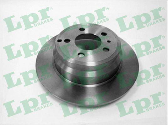 LPR V1293P Rear brake disc, non-ventilated V1293P