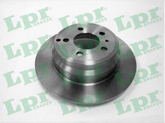 LPR V1293PR Rear brake disc, non-ventilated V1293PR