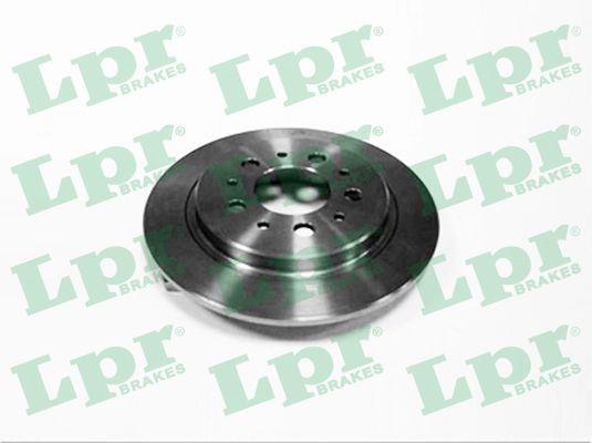 LPR V1321P Rear brake disc, non-ventilated V1321P