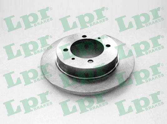 LPR V1341PR Rear brake disc, non-ventilated V1341PR