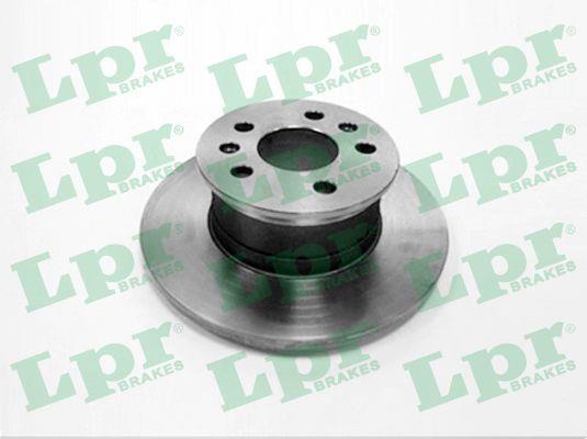 LPR V2071P Unventilated front brake disc V2071P