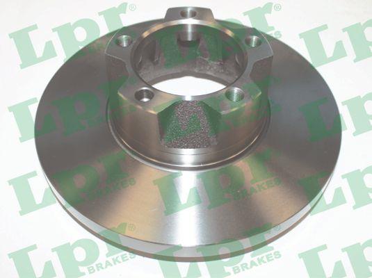 LPR V2101P Unventilated front brake disc V2101P