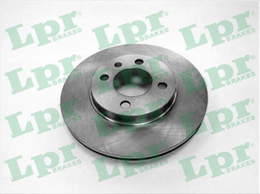 LPR V2161V Front brake disc ventilated V2161V