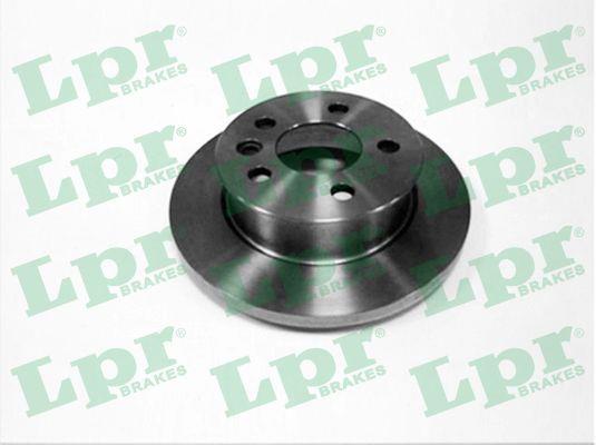 LPR V2191P Unventilated front brake disc V2191P
