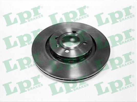 LPR V2261V Front brake disc ventilated V2261V
