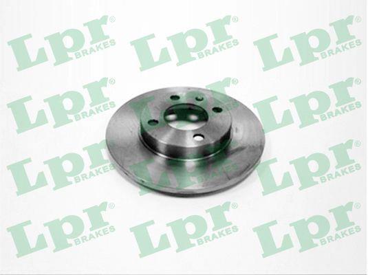 LPR V2301P Unventilated front brake disc V2301P