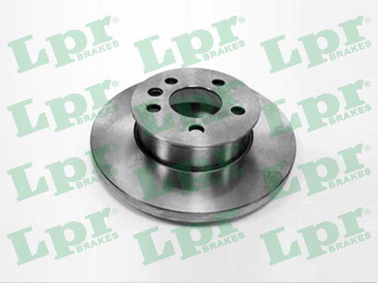 LPR V2361P Unventilated front brake disc V2361P