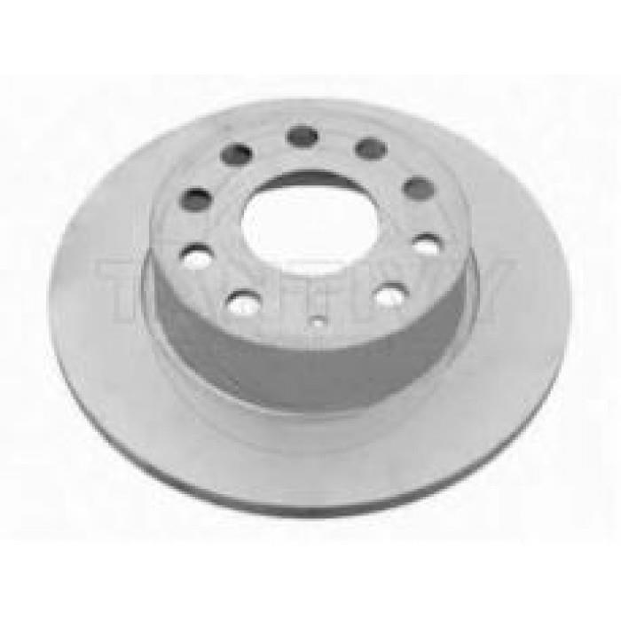 Vika 66150021601 Rear brake disc, non-ventilated 66150021601
