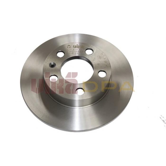 Vika 66150021101 Rear brake disc, non-ventilated 66150021101