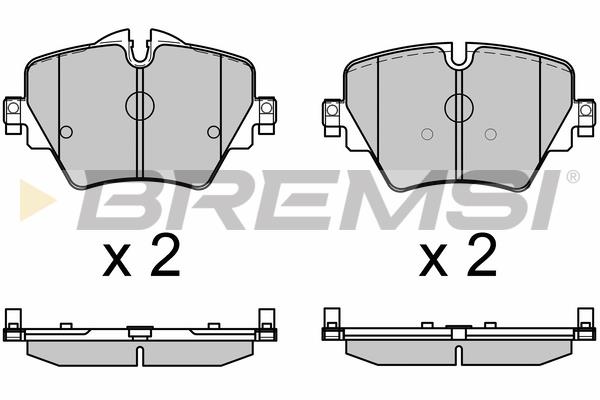 Bremsi BP3643 Brake Pad Set, disc brake BP3643