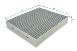 Comline EKF413A Activated Carbon Cabin Filter EKF413A