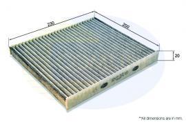 Comline EKF321A Activated Carbon Cabin Filter EKF321A