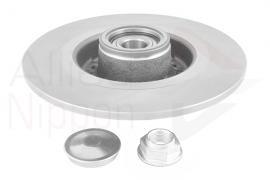 Comline AND8560 Rear brake disc, non-ventilated AND8560