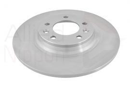 Comline AND6061 Rear brake disc, non-ventilated AND6061