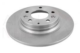 Comline AND6043 Rear brake disc, non-ventilated AND6043