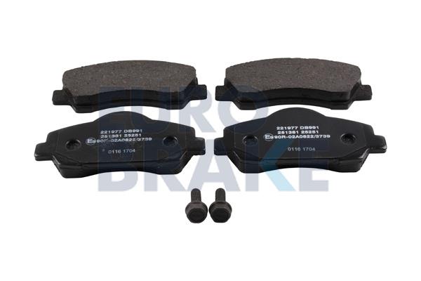 Eurobrake 5502221977 Brake Pad Set, disc brake 5502221977