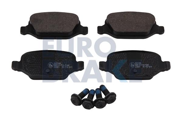 Eurobrake 5502222386 Brake Pad Set, disc brake 5502222386