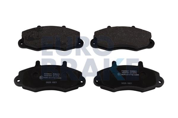 Eurobrake 5502222521 Brake Pad Set, disc brake 5502222521