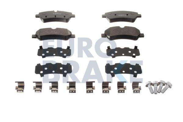 Eurobrake 5502222578 Brake Pad Set, disc brake 5502222578