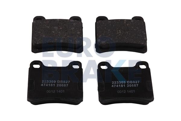 Eurobrake 5502223309 Brake Pad Set, disc brake 5502223309