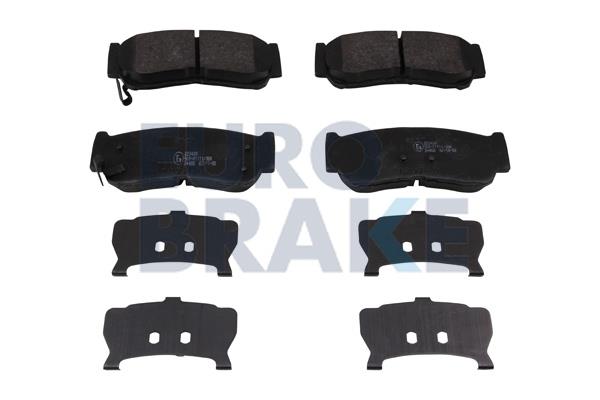 Eurobrake 5502223428 Brake Pad Set, disc brake 5502223428