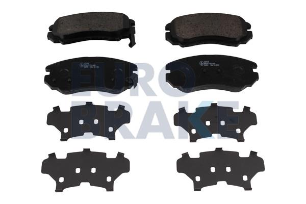 Eurobrake 5502223436 Brake Pad Set, disc brake 5502223436