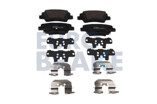 Eurobrake 5502223442 Brake Pad Set, disc brake 5502223442