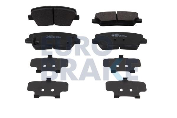 Eurobrake 5502223526 Brake Pad Set, disc brake 5502223526