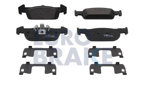 Eurobrake 5502223971 Brake Pad Set, disc brake 5502223971