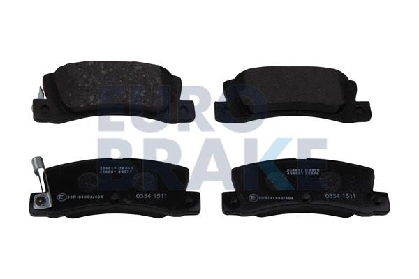 Eurobrake 5502224517 Brake Pad Set, disc brake 5502224517