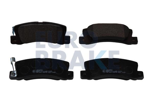 Eurobrake 5502224551 Brake Pad Set, disc brake 5502224551