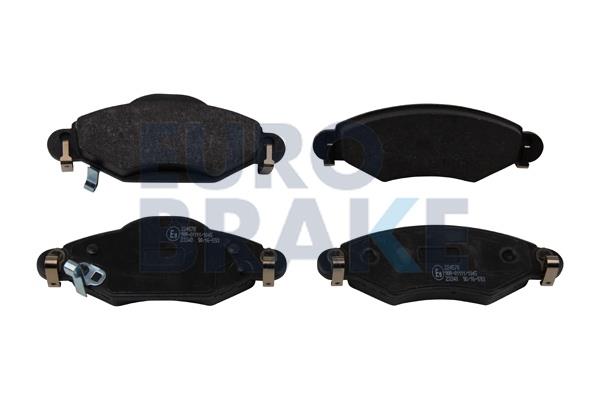 Eurobrake 5502224570 Brake Pad Set, disc brake 5502224570