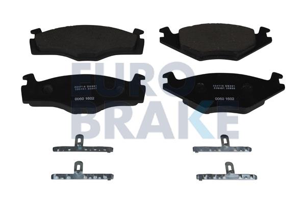 Eurobrake 5502224716 Brake Pad Set, disc brake 5502224716