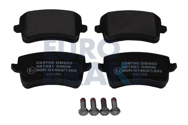 Eurobrake 5502224796 Brake Pad Set, disc brake 5502224796