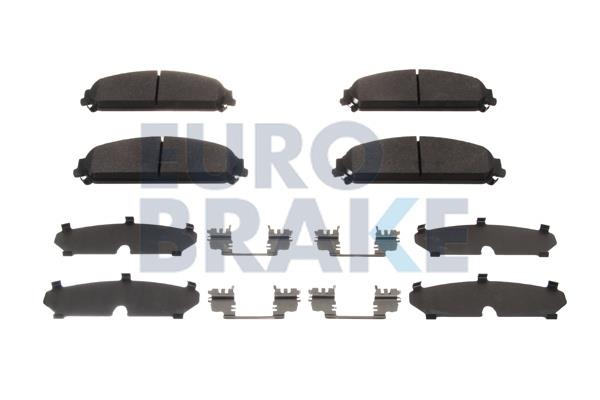 Eurobrake 5502229333 Brake Pad Set, disc brake 5502229333