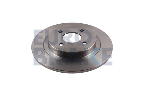 Eurobrake 5815202574 Rear brake disc, non-ventilated 5815202574