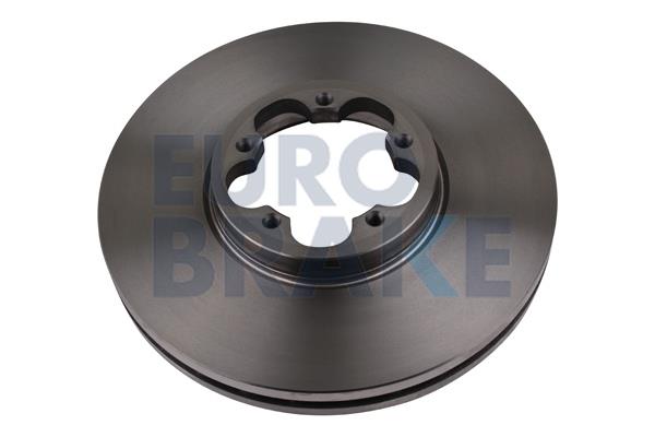 Eurobrake 5815202593 Front brake disc ventilated 5815202593