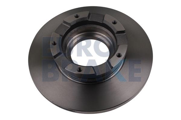 Eurobrake 5815202597 Rear brake disc, non-ventilated 5815202597