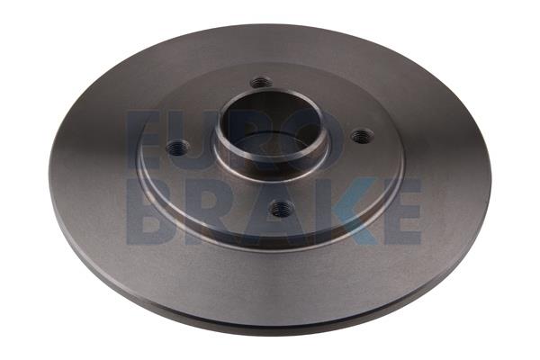 Eurobrake 5815203918 Rear brake disc, non-ventilated 5815203918