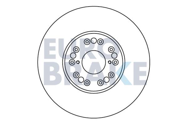 Eurobrake 58152045165 Brake disc 58152045165