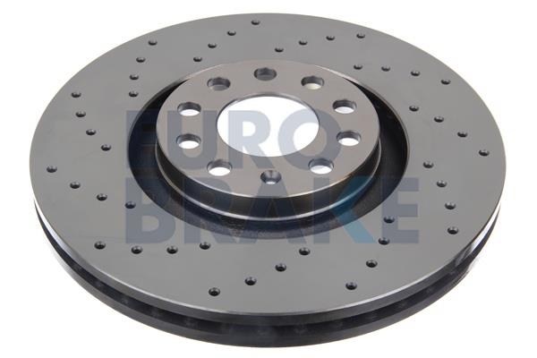 Eurobrake 58152047135 Front brake disc ventilated 58152047135