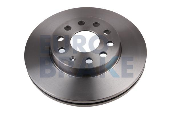 Eurobrake 58152047166 Front brake disc ventilated 58152047166