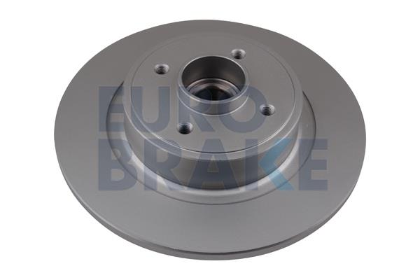 Eurobrake 5815313967 Rear brake disc, non-ventilated 5815313967